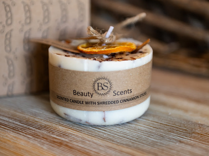 Shredded Cinnamon Soy Wax Candles