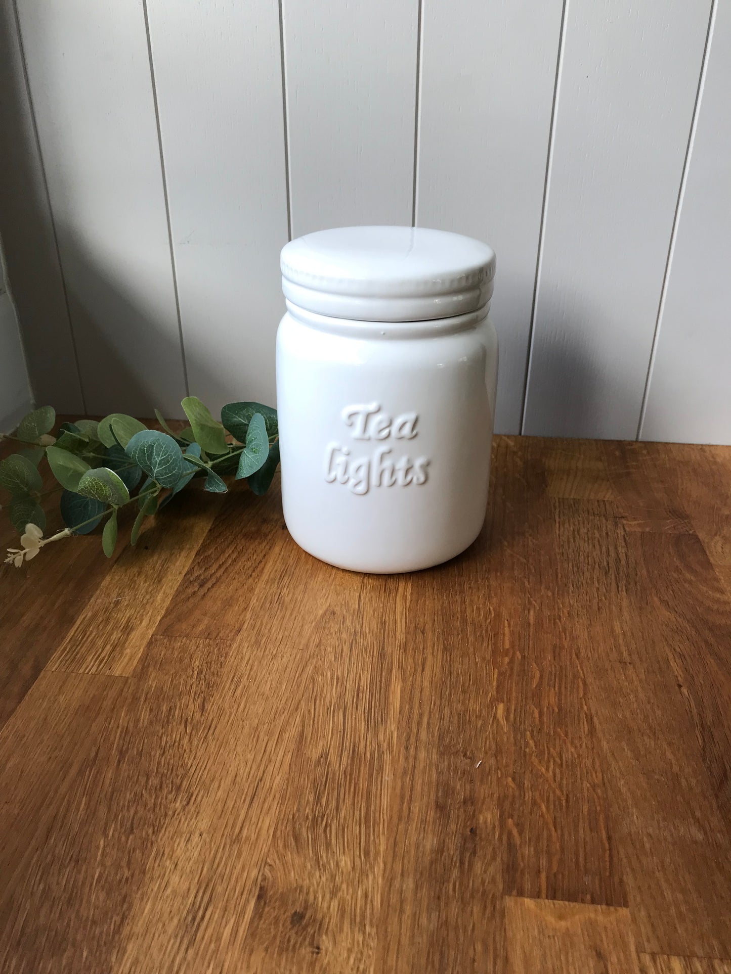 Tea Lights Storage Jar