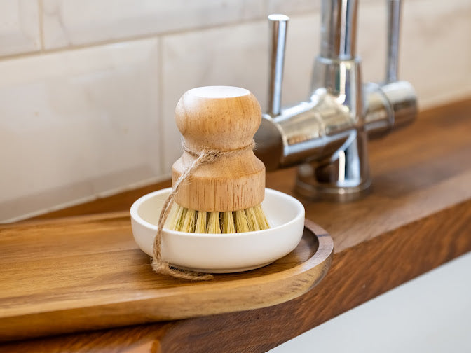 Rustic Wooden Handle Brush