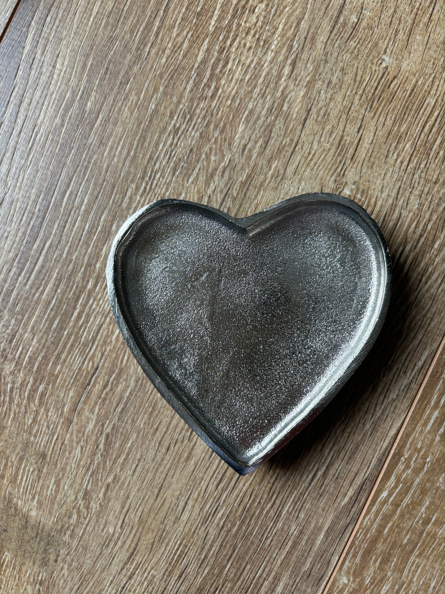 Silver Heart Plate