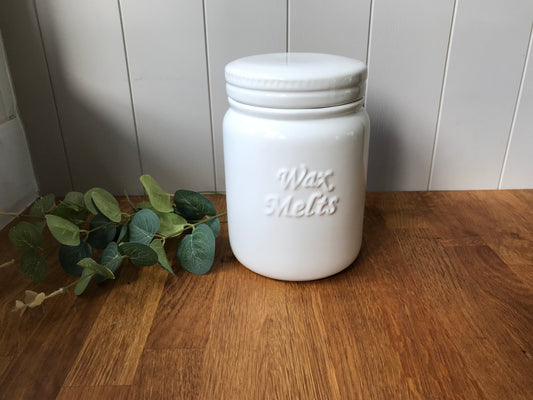 Wax Melt Storage Jar