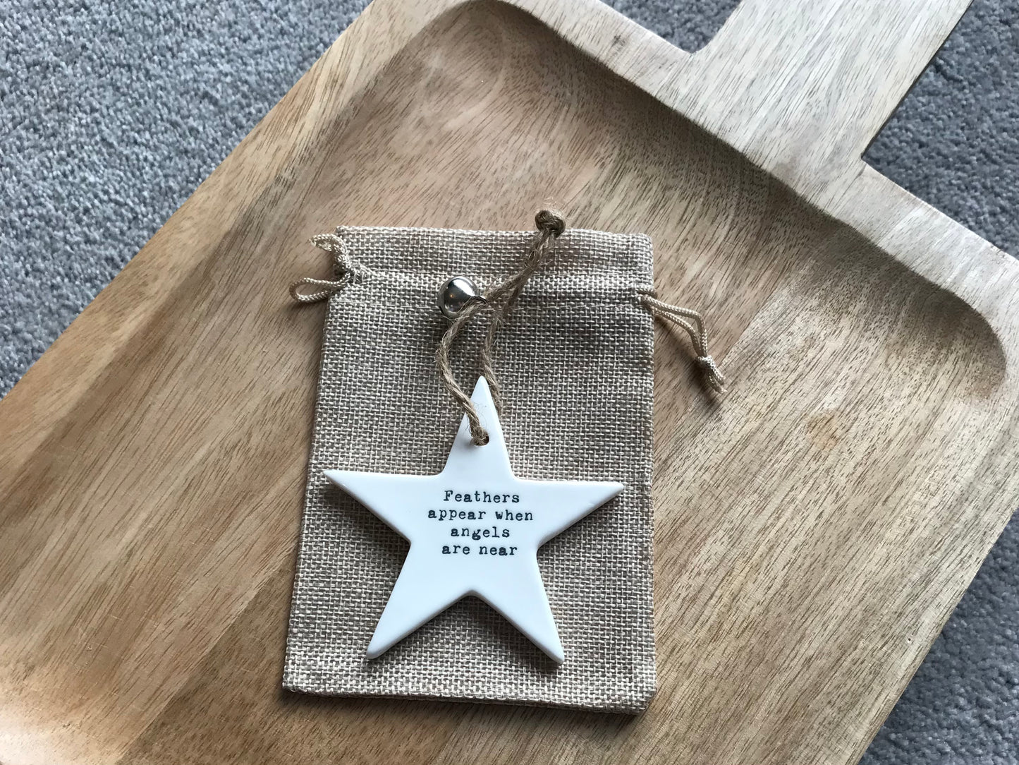 Ceramic ‘Angel’ Star